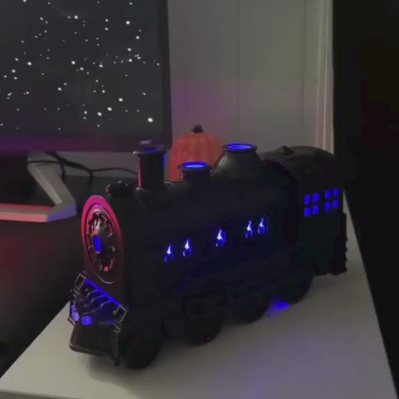 Video showcasing Model Train Diffuser Effect 